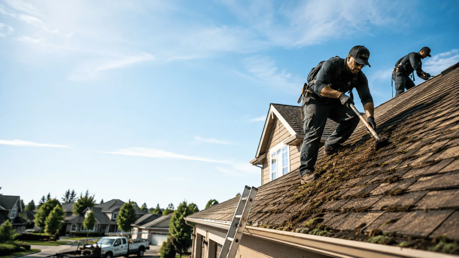 Roof Moss Removal in North Grosvenordale, CT near me